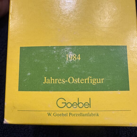 Vintage Goebel 1984 Annual Easter 5" Tall Figurine – With Original Box - Picture 5 of 6